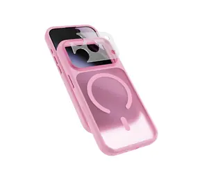 Epico HeroMatte Pro Mag+ Case iPhone 17 Pro Max růžová / Kryt / Qi2 & MagSafe kompatibilní / Ochrana camera island