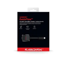 SanDisk QuickFlow microSD / Čtečka karet / USB-C