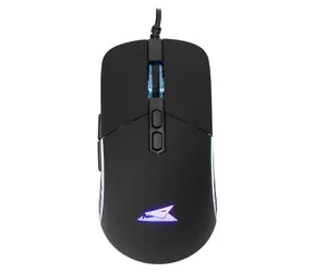 Baracuda NAUTILUS černá / Herní myš / Optický / 7D / 12800 DPI / 1,5 m / USB / 75 g