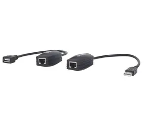 Manhattan 179300 / Prodlužovač signálu USB / do 60 m / napájení z USB