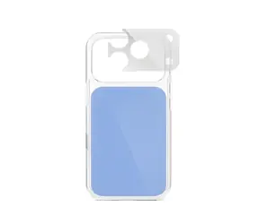 Epico Tile Mag+ Case světle modrá / Kryt na iPhone 17/18 Pro Max / Qi2 & MagSafe kompatibilní / crossbody popruh