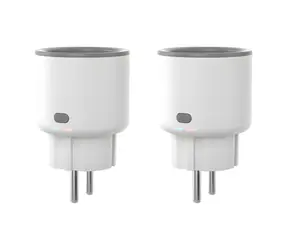 Sonoff S60ZBTPF (2 ks) / Chytrá zásuvka / ZigBee / typ F (Schuko) / měření spotřeby / 16A