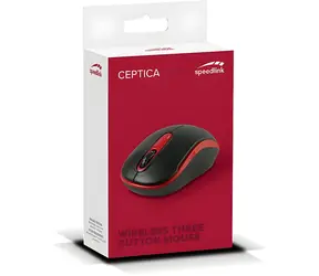 Speed Link CEPTICA černo-červená / Myš / Bezdrátová / 1600 dpi