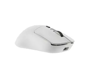 White Shark MAXIMUS bílá / Herní bezdrátová myš / optická / 26000 DPI / 6 tlačítek / 2,4 GHz/BT/USB