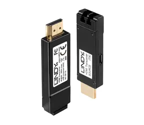 Lindy Fibre Optic HDMI 10.2G černá / HDMI extender / HDMI 2.0 / 4K 60Hz / 300 m