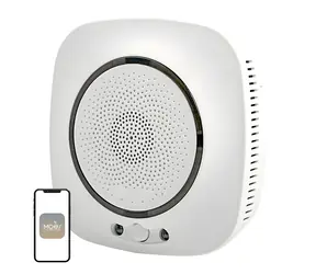 MOES WSS-S-GL / Chytrý detektor plynu / Wi-Fi / zemní plyn / 75 dB