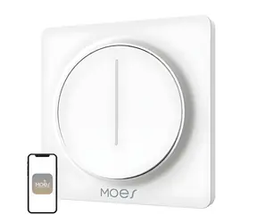 Moes ZS-SY-EUD-WH bílá / Stmívač / ZigBee / max. 300W