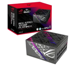 ASUS ROG-STRIX-1200P-GAMING černá / Napájecí zdroj / 1200W / ATX 3.1 / 80PLUS Platinum / Fully Modular