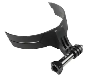 Puluz Držák na podbradní pásek přilby černý / Držák / pro akční kamery GoPro, DJI, Insta360