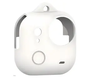Puluz PU786W bílá / Silikonové pouzdro / pro Insta360 GO Ultra / s krytkou objektivu