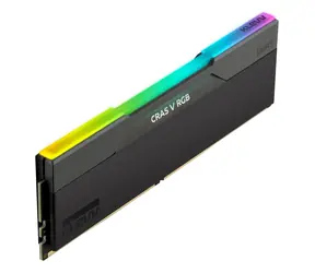 Klevv CRAS V RGB černá / Paměť RAM / DDR5 / 32GB (2x16GB) / 6400MHz / CL30