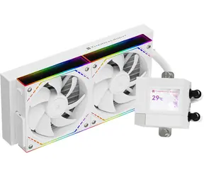 Thermalright Core Matrix 240 Vision ARGB bílá / AIO vodní chladič CPU / 240mm / ARGB
