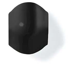 Nedis Vnější rohový díl CMDT4516 černá / Rohový díl / Kabelový kanál / PVC / 1 ks