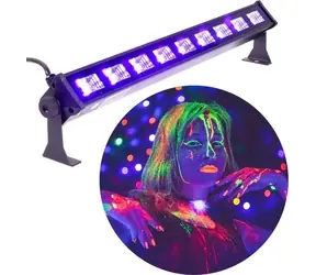 LIGHT4ME LED BAR UV 9 + WHITE / LED lišta / UV a bílé LED / 9x3W