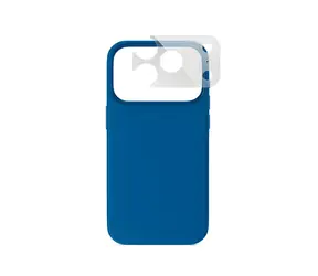 Epico Silicone Pro Mag+ Case modrá / Kryt / iPhone 17 Pro, 18 Pro / Qi2 & MagSafe kompatibilní