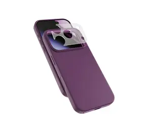 Epico Silicone Pro Mag+ Case iPhone 17/18 Pro Max fialová / Kryt / Qi2 & MagSafe / ochrana camera island