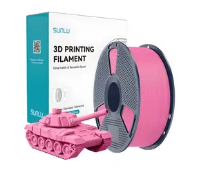 Sunlu Filament PLA+ High-Speed růžová / Struna pro 3D tiskárnu / vysokorychlostní / 1,75 mm / 1 kg