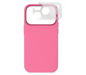 Epico Silicone Pro Mag+ Case iPhone 17/18 Pro Max růžová / Kryt / Qi2 & MagSafe / ochrana camera island