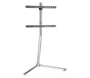 Podlahový stojan pro TV 49-70" chrom / TV stojan / nosnost 40 kg / VESA 600x400 / hliník a ocel