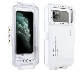Puluz PU9010W bílá / Vodotěsné pouzdro / pro iPhone / do 45 m