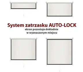120" MS-120 / Promítací plátno / poloautomatické / 4:3 / 244x183 cm