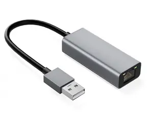 USB-A - RJ45 síťová karta / Síťový adaptér / USB-A / RJ-45 / 10/100/1000 Mbit/s