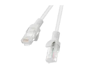 Lanberg UTP CAT6 0,25m šedá 10-pack / Patch kabel / RJ45-RJ45 / Fluke Passed