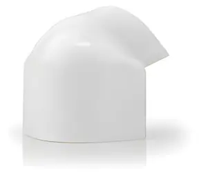 Nedis Rohový díl kabelového kanálu bílá / Rohový díl / Vnější roh / PVC / pro CMDT3312WT500/1500