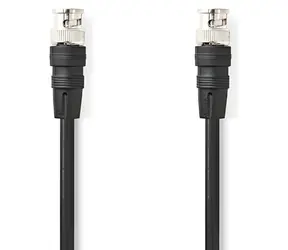 Nedis BNC video kabel černá / Video kabel / BNC - BNC / 75 Ohm / 5 m / PVC