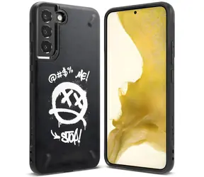 Ringke Onyx Design Graffiti pro Samsung Galaxy S22+ černá / Kryt / Odolné TPU