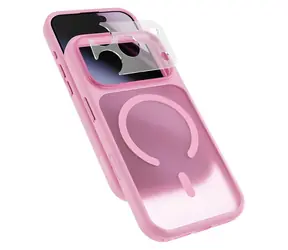 Epico HeroMatte Pro Mag+ Case iPhone 17 Pro růžová / Kryt / Qi2 & MagSafe kompatibilní / Ochrana camera island