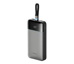 Cuktech LPB252N šedá / Powerbanka / 120W / 25000mAh / vestavěný USB-C kabel