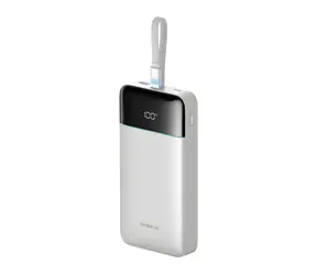 Cuktech LPB252N bílá / Powerbanka / 120W / 25000mAh / vestavěný USB-C kabel