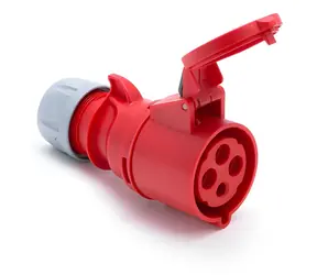 PCE Shark 214-6 / Přenosná zásuvka / 16A / 400V / 3P+Z / IP44