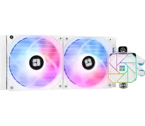 Thermalright Aqua Elite 240 V3 bílá / AIO vodní chladič CPU / 2x 120 mm / 240 mm