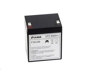 Fukawa FWU46 / Náhradní baterie pro UPS / náhrada za APC RBC46 / 12V / 5Ah