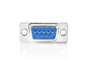 Nedis D-Sub 9pin zásuvka do rámečku stříbrná / Konektor / D-Sub / 9-pin