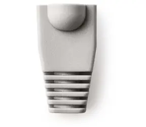 Nedis Odlehčovací manžeta RJ45 šedá / Odlehčovací manžeta / PVC / 10 ks / Box