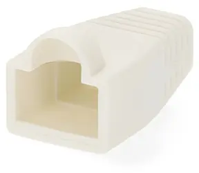 Nedis Odlehčovací manžeta RJ45 bílá / Odlehčovací manžeta / PVC / 10 ks / Box