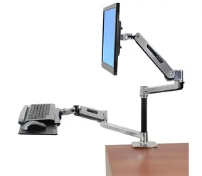 Ergotron WorkFit-LX / Držák na LCD, klávesnici a myš / Sit-Stand / Stolní