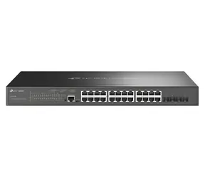 TP-Link Omada Switch 24-Port PoE+ / Switch / L2+ Managed / 24x GLAN PoE+ / 4x SFP+ / 1U
