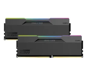 KLEVV CRAS V RGB černá / Paměť RAM / DDR5 / 32GB (2x16GB) / 6000MHz / CL30