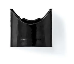 Nedis Vnitřní rohový díl CMDT3312 černá / Rohový díl / Kabelový kanál / PVC / 1 ks