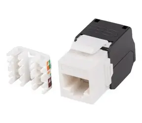 Lanberg Keystone modul RJ45 CAT.5E UTP / Keystone modul / bez nářadí / LSA / 568A/B