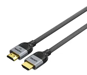 Unitek LUX HDMI 2.1 šedá / Kabel HDMI / 8K / 48 Gbit/s / ARC / 1 m