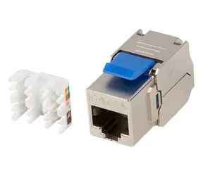 Lanberg Keystone modul RJ45 CAT.6A FTP / Keystone modul / bez nářadí / LSA / 568A/B