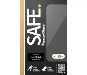 PanzerGlass SAFE pro Honor Magic6 Lite černá / Tvrzené sklo / UWF / Plně nalepovací / 0,42 mm