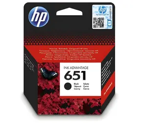 HP C2P10AE originální cartridge 651 černá / Inkoustová náplň / DeskJet 5575, 5645, OfficeJet 202, 252 / 600 stran