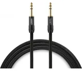 Warm Audio PREM-TRS-6 černá / Audio kabel / TRS 6,35 mm (M-M) / Propojovací / 1,8 m