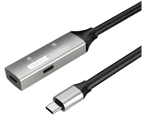 PremiumCord USB-C repeater 30m / Prodlužovací kabel / Male-Female / 5Gbps / Aluminium